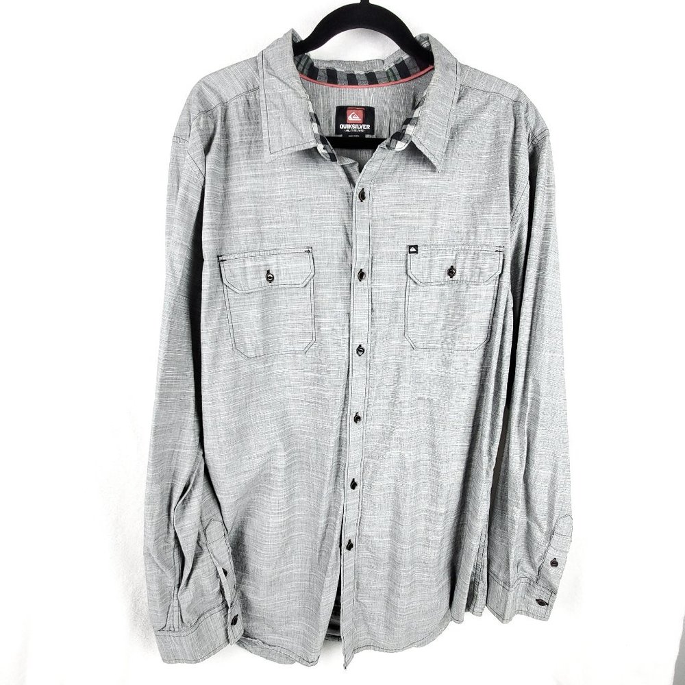 QUIKSILVER | Mens button up shirt size XXL